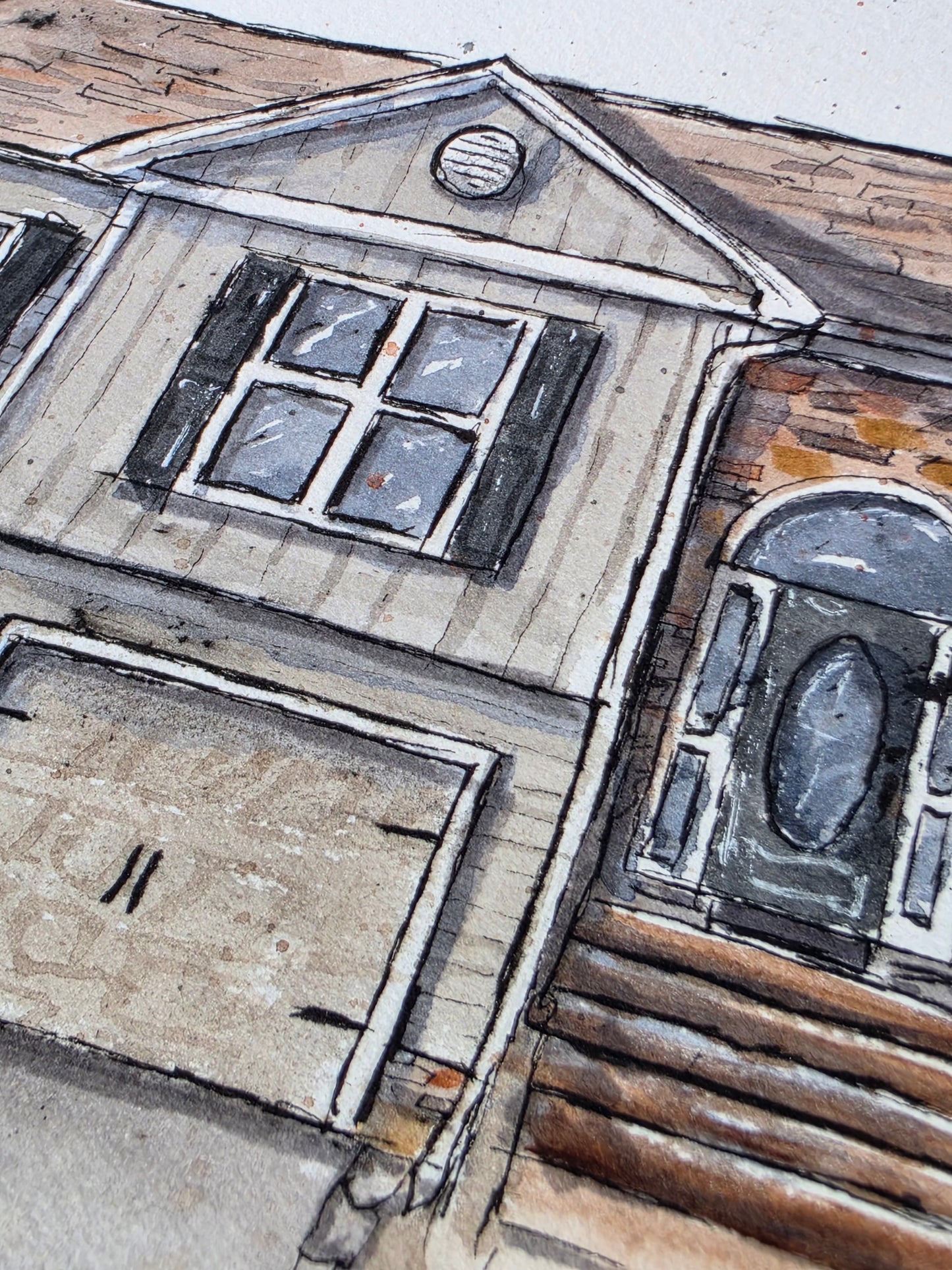 Commissioned House Portrait